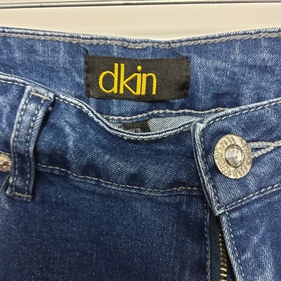DKIN 10 EMBELLISHED skinny ankle jeans - Picture 2 of 8